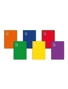 LIBRETA ESCOLOFI 4º 50h PT.2,5 70g AZUL - Pack de 10 unidades